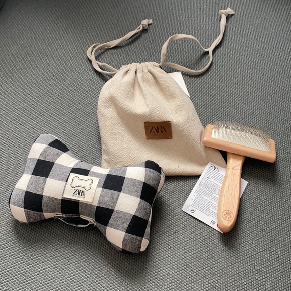 Zara Other - ZARA DOG BUSH & BONE TOY SET